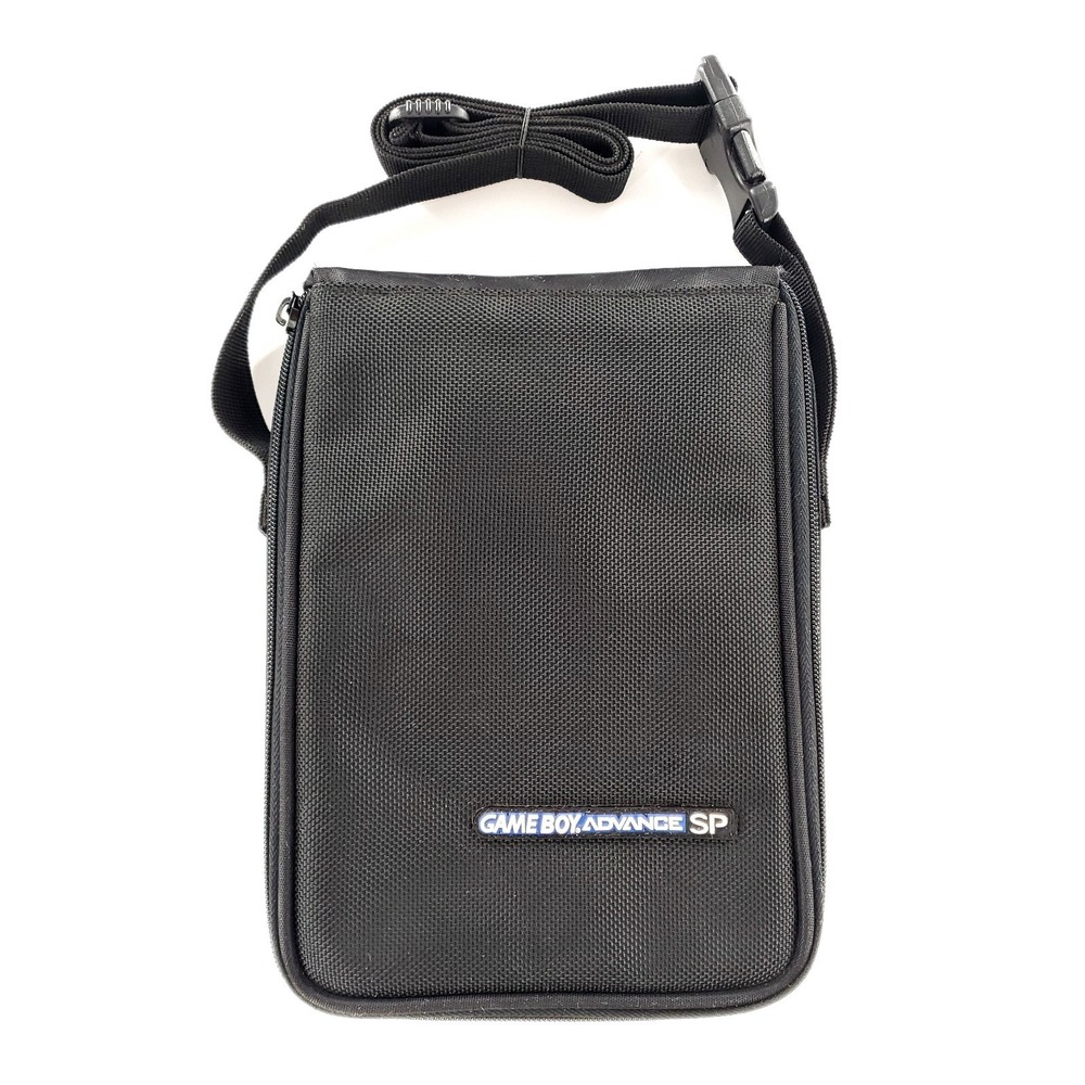 Nintendo Game Boy Advance SP Travel Storage Carrying Case Shoulder Bag Black